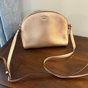 Coach Metallic Gold Crossbody Bag